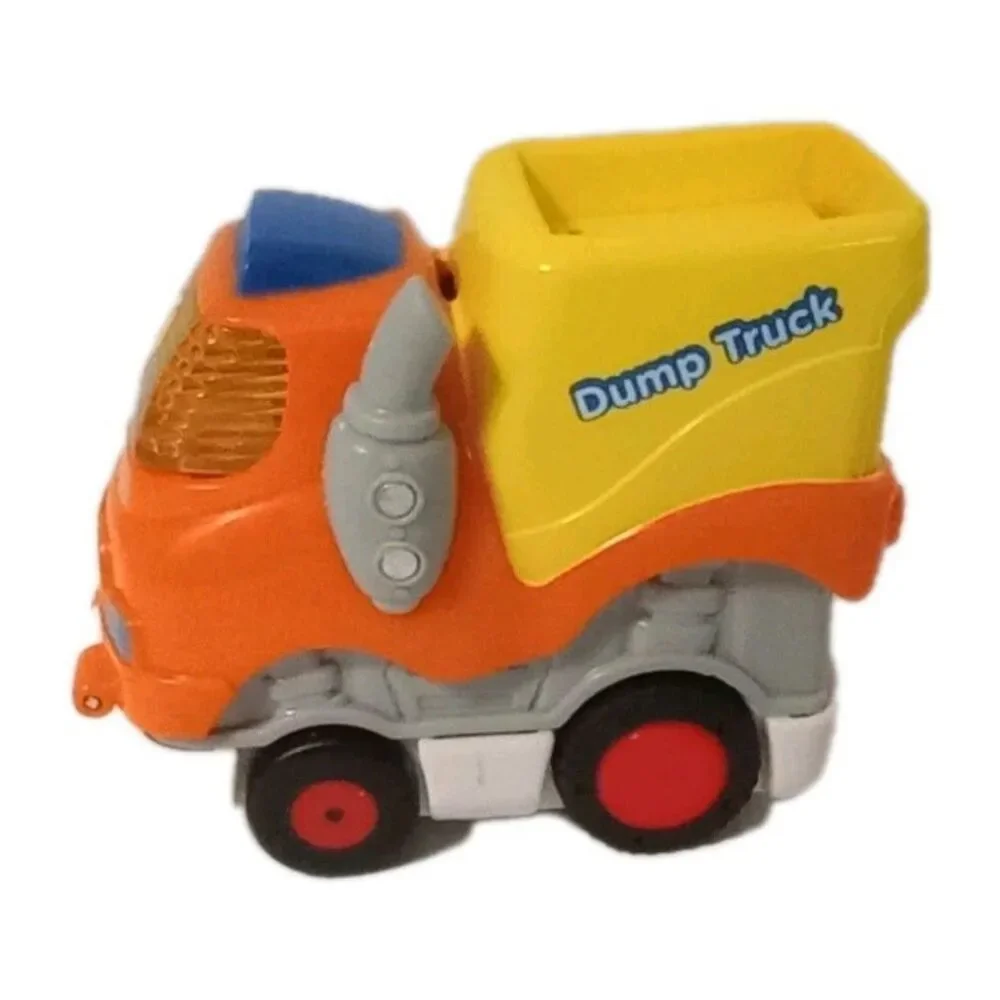 Vtech GoGo Smart Wheels Press and Race Dump Truck -Tested- Battery Operated